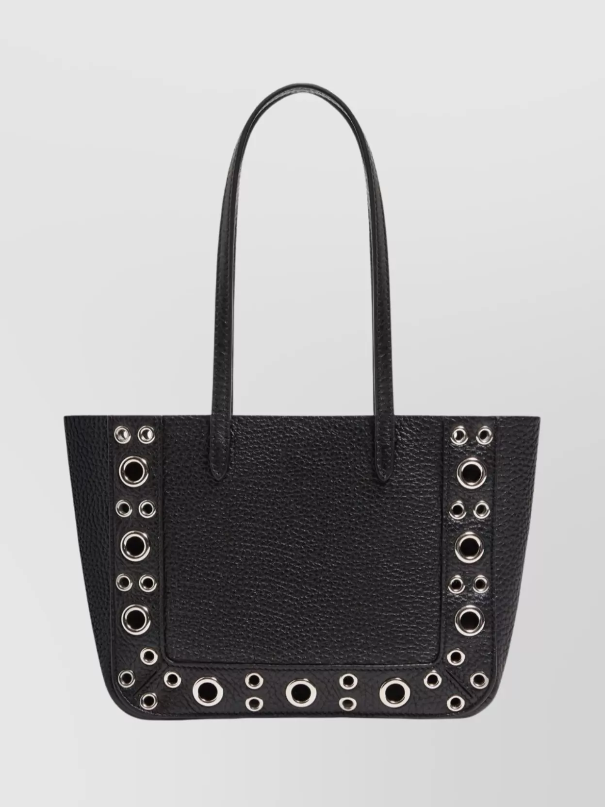Valentino Mini Leather Tote Bag With Open Top