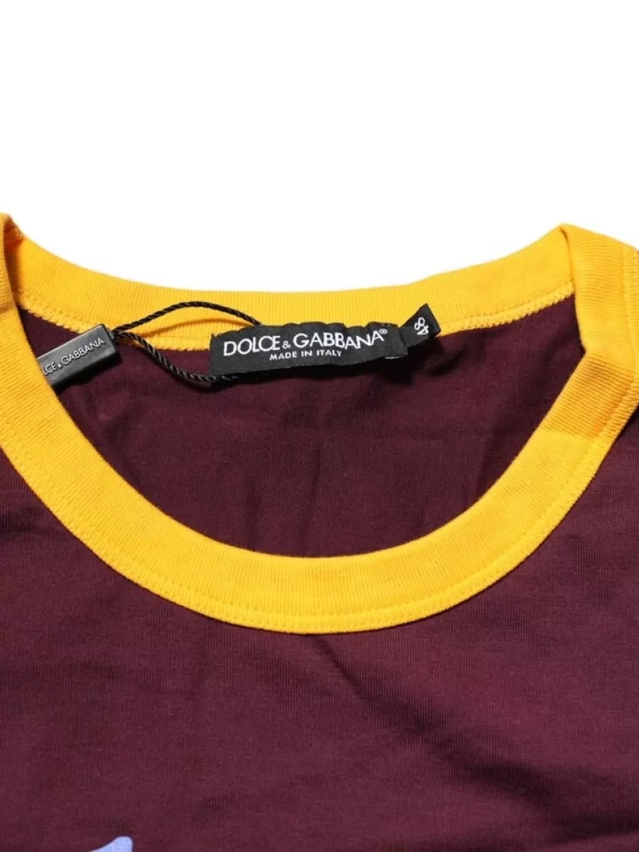 Dolce&Gabbana Cotton Logo-Print T-Shirt