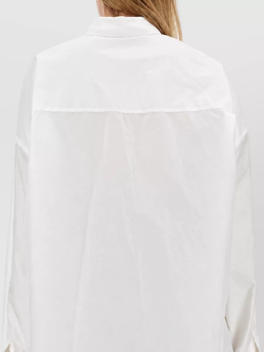 Balenciaga Cotton Wrap Shirt