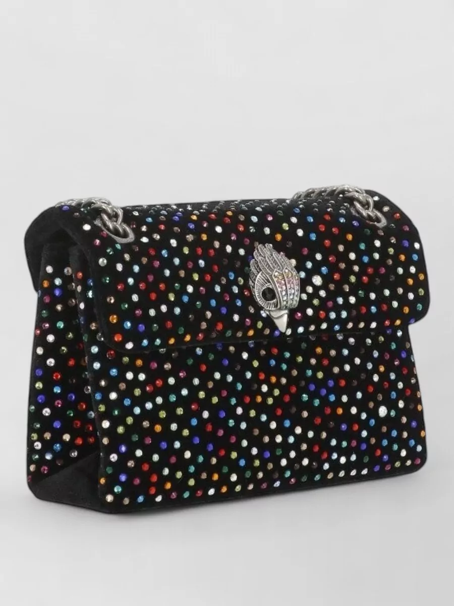 Kurt Geiger Shoulder Bag Strap Multicolor Studs Chain