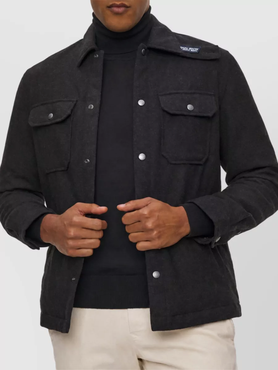 Woolrich Wool Single Breasted Coat