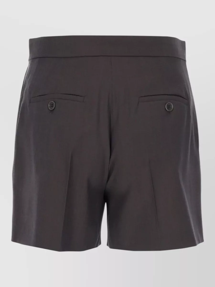 Max Mara Virgin Wool Shorts