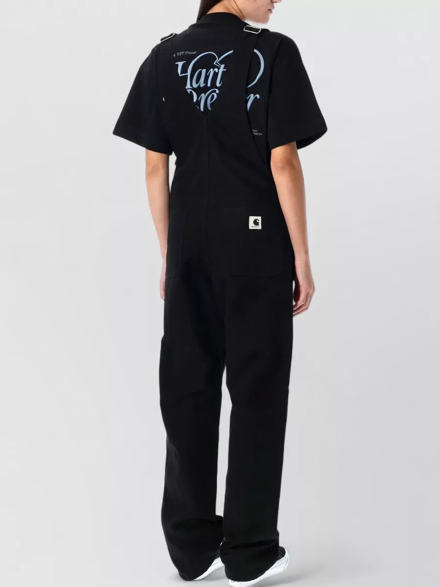 Carhartt Wip Organic Cotton Straight-Leg Overalls