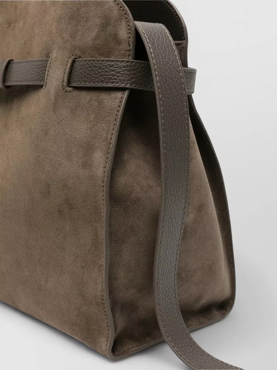 Coccinelle Suede Tote Bag