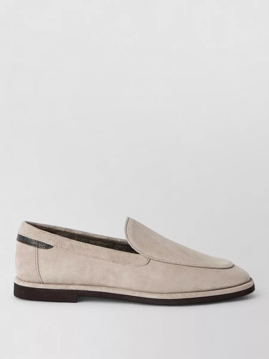 Brunello Cucinelli Suede Loafers