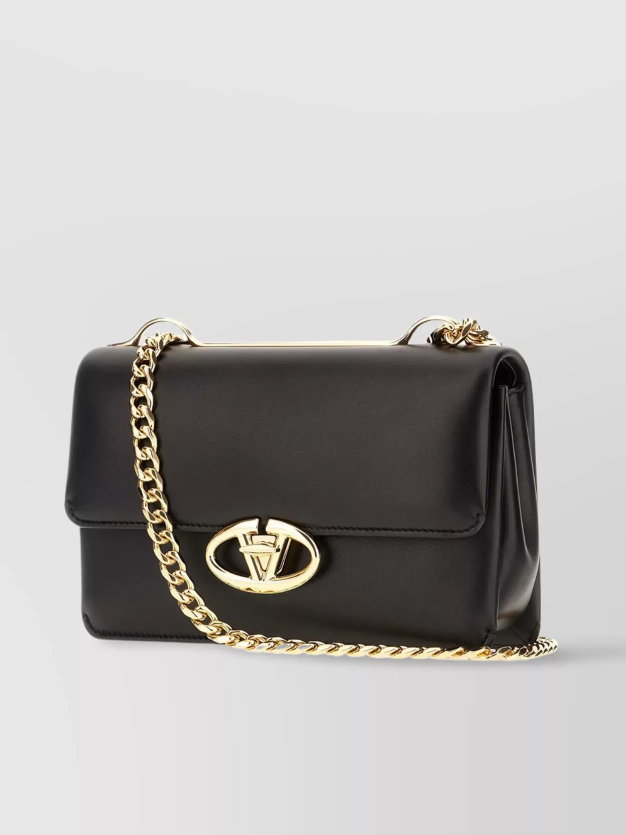 Valentino Garavani Nappa Leather Vlogo Crossbody Bag