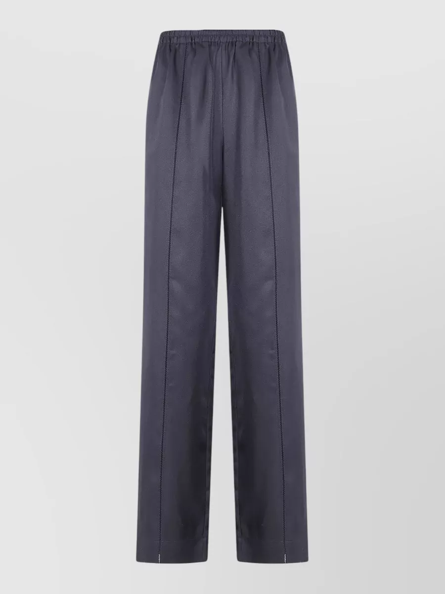 Loulou Studio Silk Wide-Leg Trousers