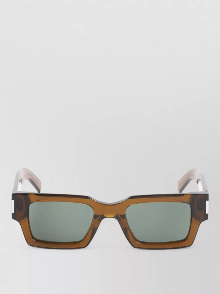 Saint Laurent acetate square-frame sunglasses
