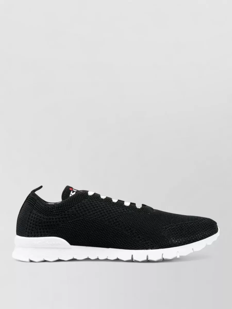 Kiton Leather Low-Top Sneakers