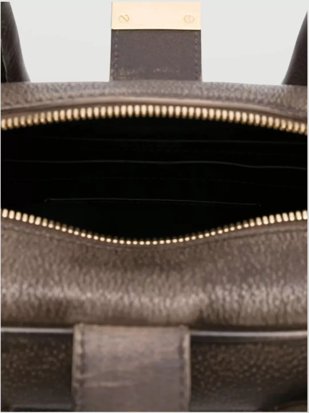 Golden Goose Luxe Leather Shoulder Bag With Metal Accents
