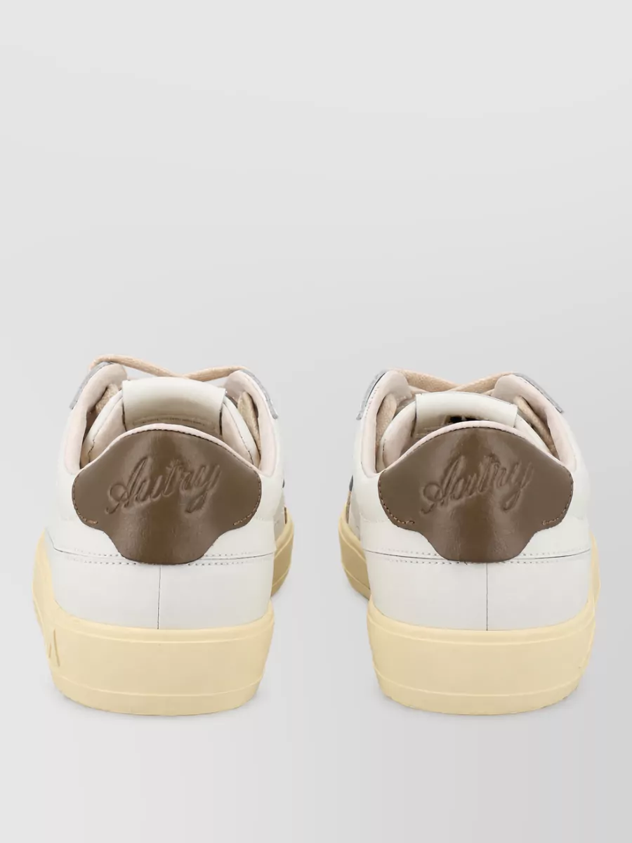 Autry Leather Suede Low-Top Sneakers