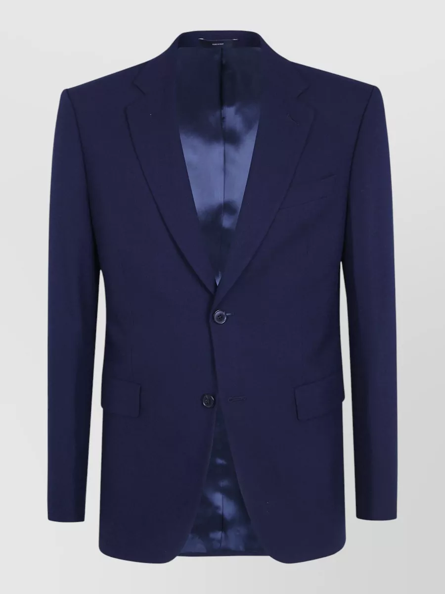 Paul Smith Wool tailored single breasted suit jacket