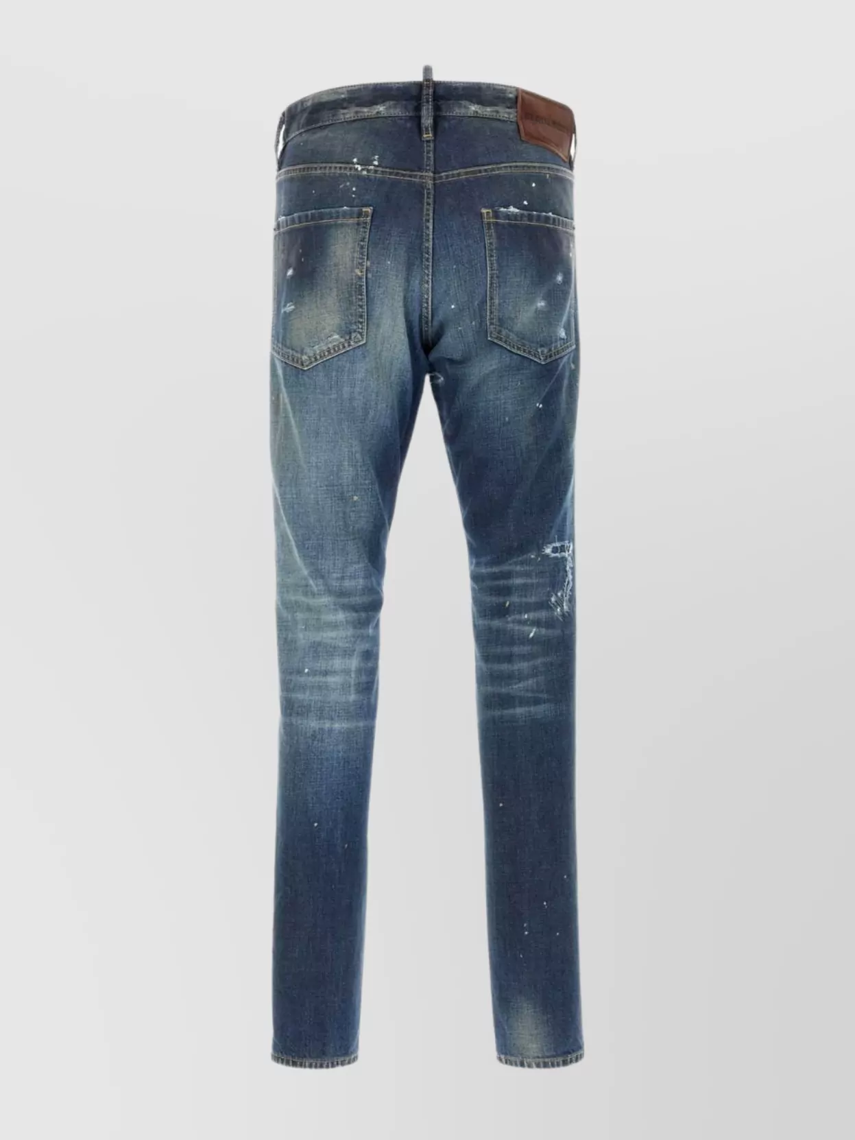 Dsquared2 Cool Guy Patchwork Distressed Jeans In Blue