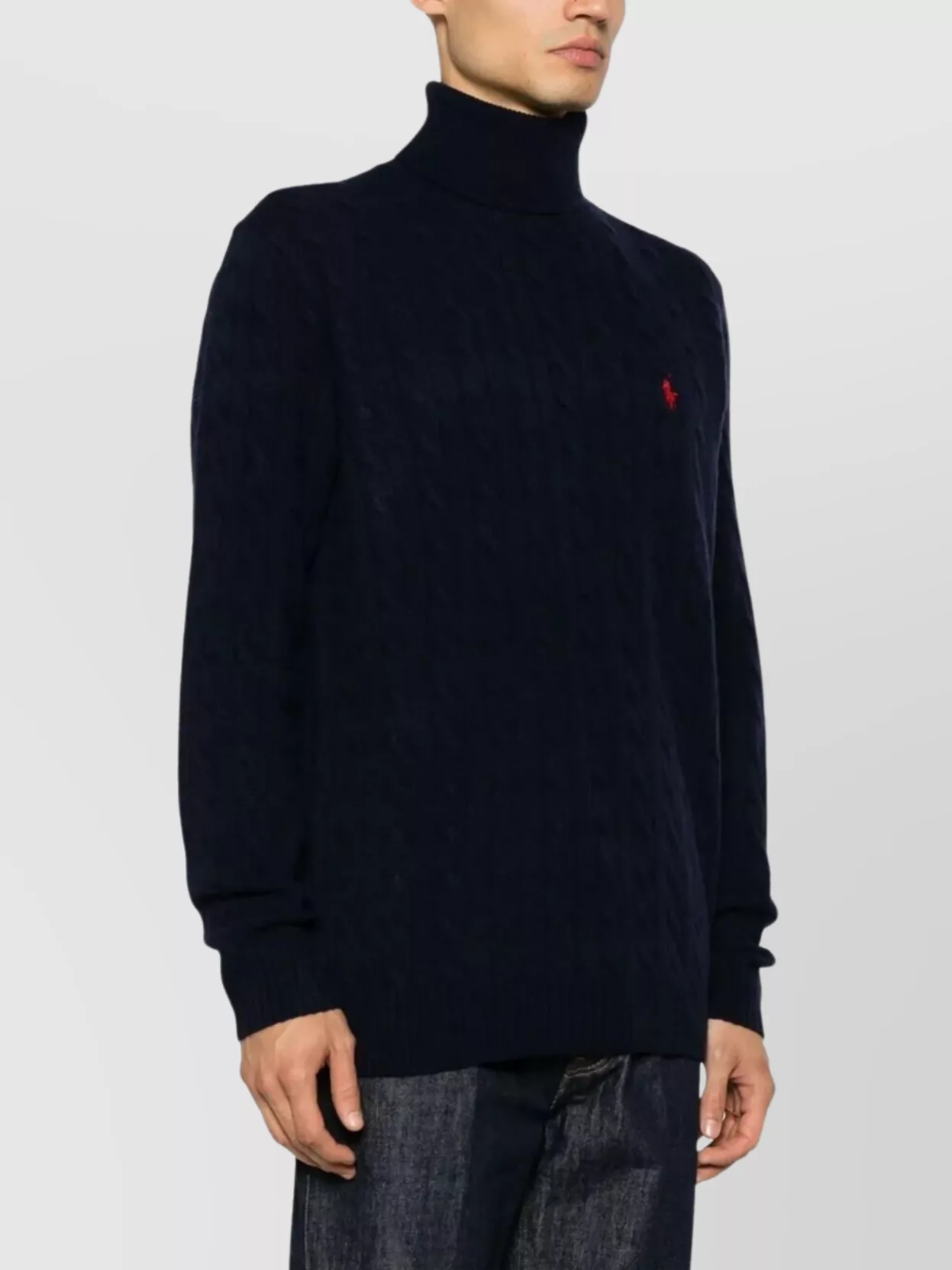 Polo Ralph Lauren Cable Knit Turtleneck Sweater