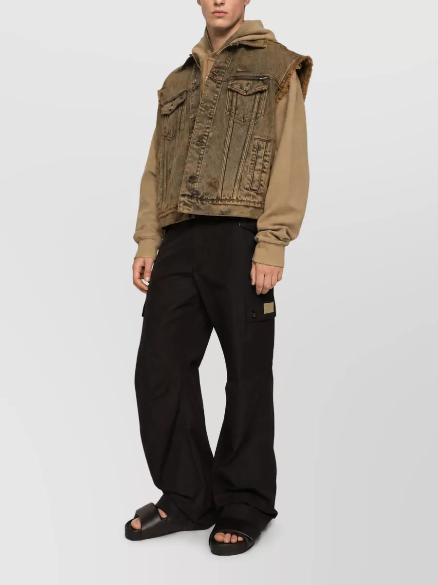 Dolce&Gabbana Cotton Straight-Leg Pants