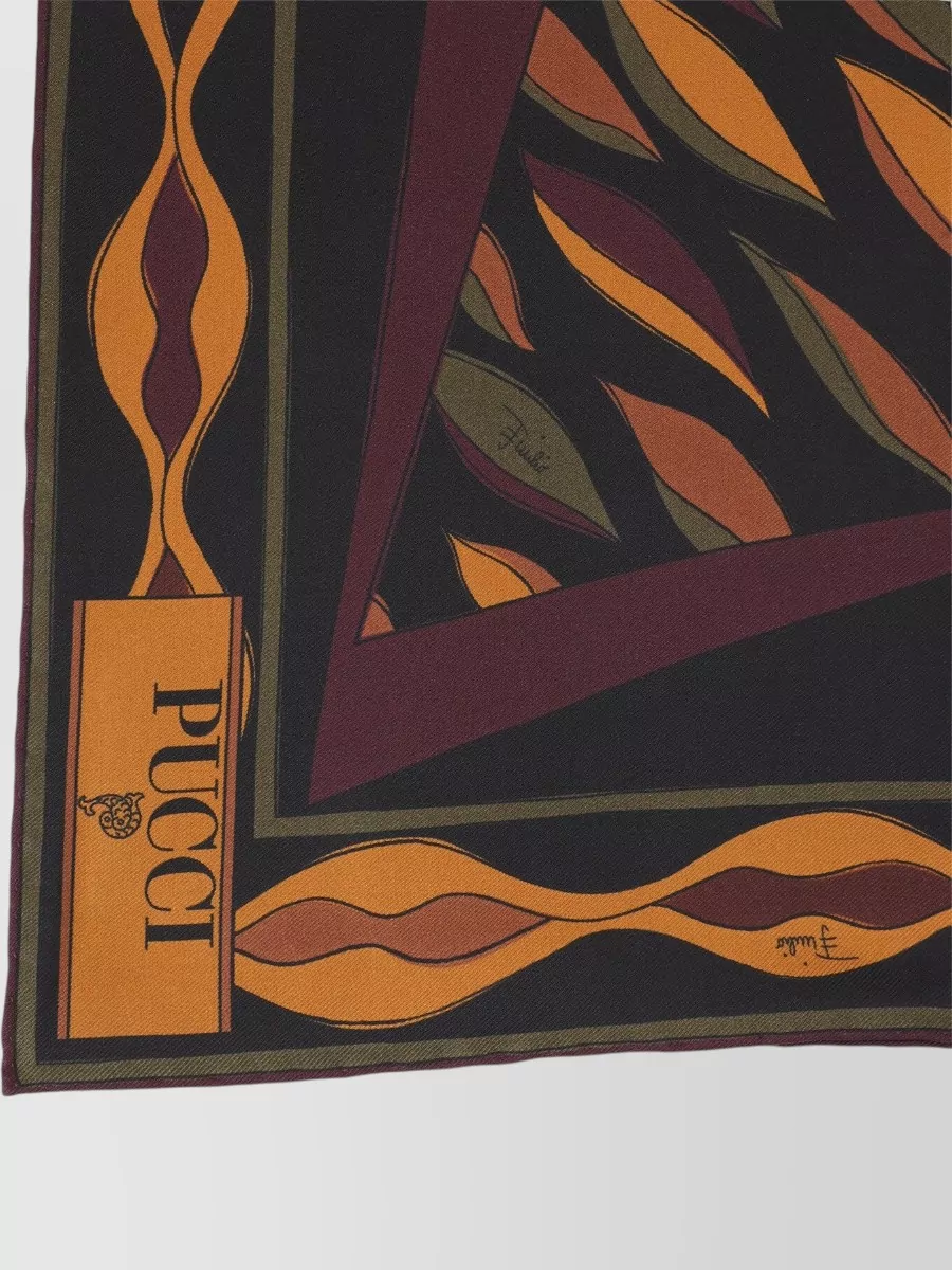 Pucci Silk Printed Square Scarf