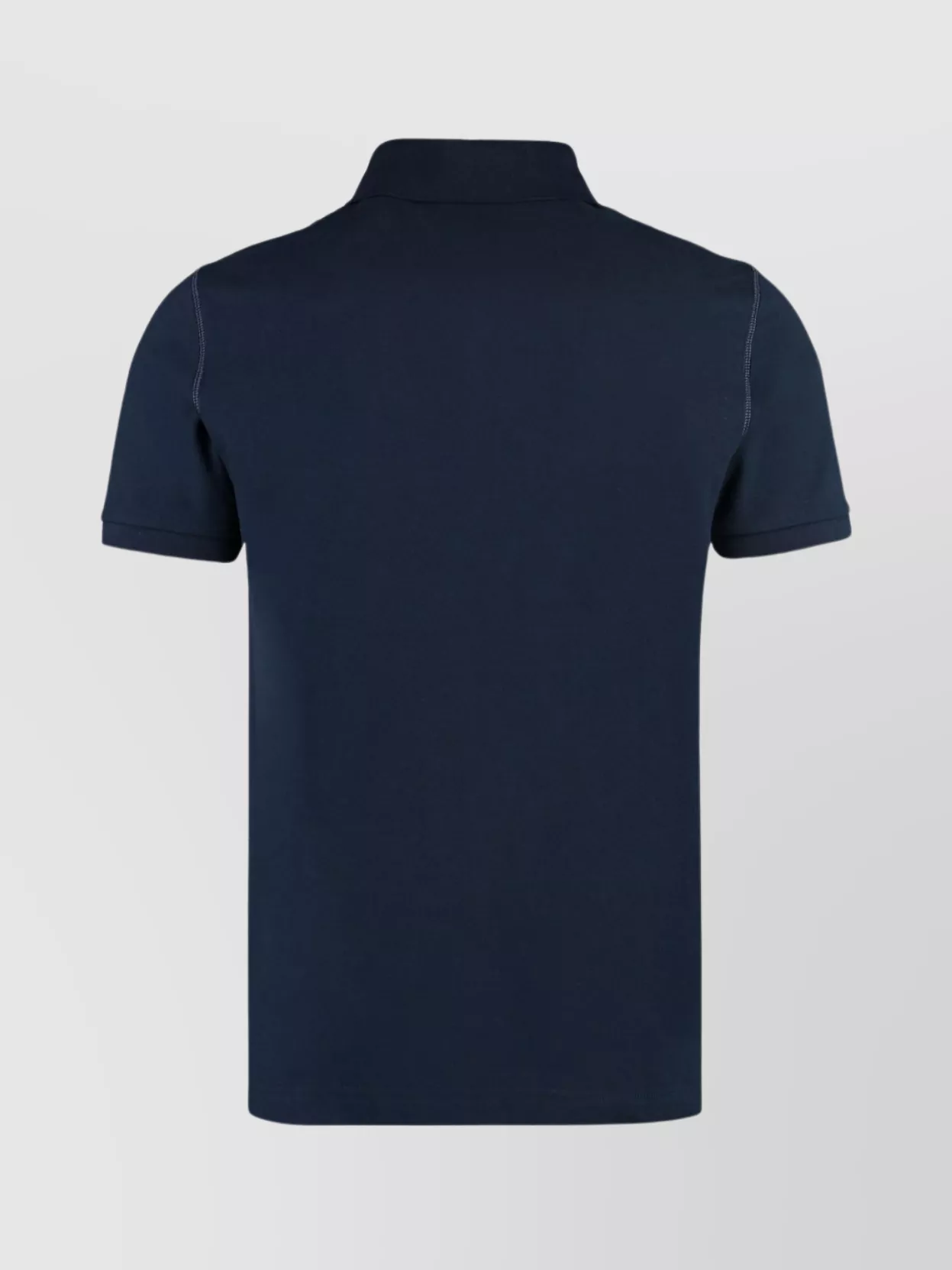 Dolce & Gabbana Cotton Polo Shirt With Buttoned Collar And Ribbed Accents