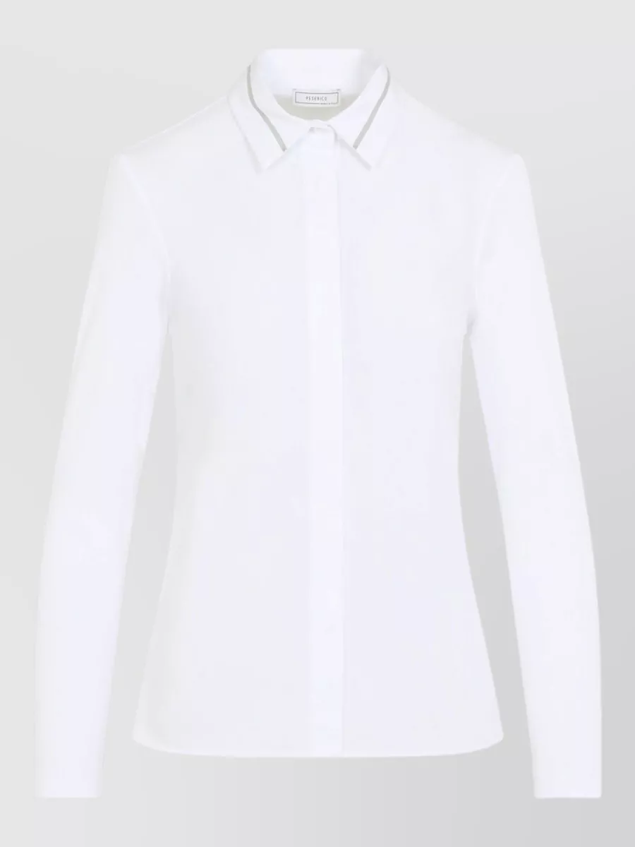 Peserico cotton long-sleeve shirt