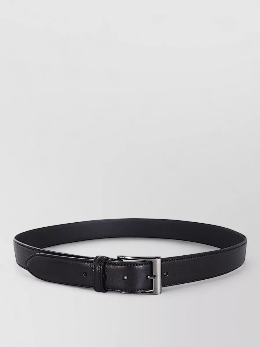 Sait leather belt