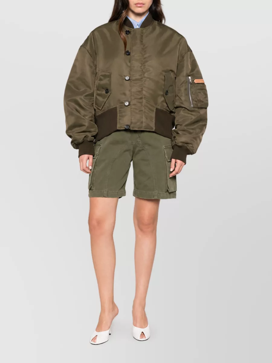 JW Anderson nylon oversized bomber jacket