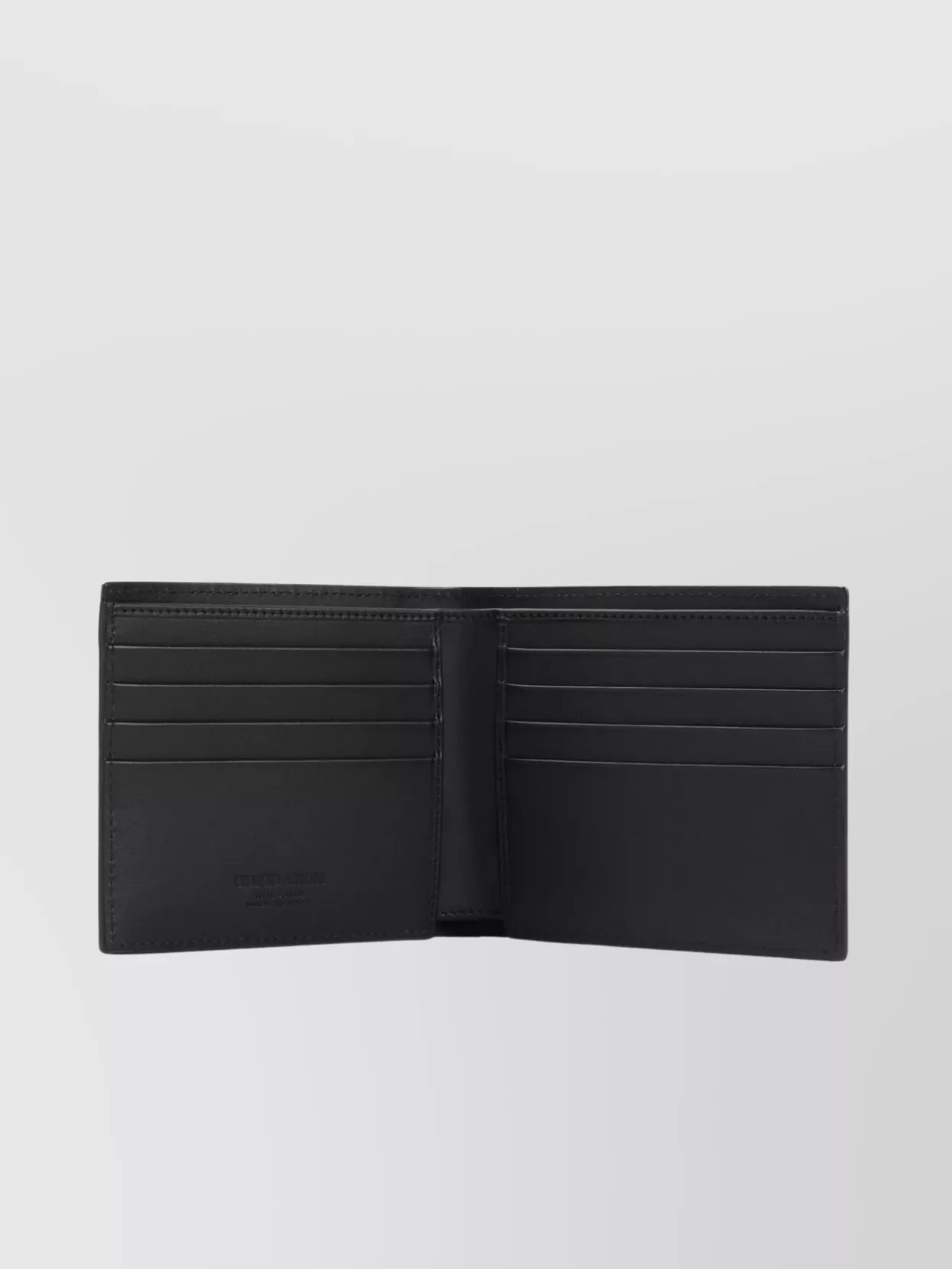 Giorgio Armani Textured Design Italian Flair Wallet