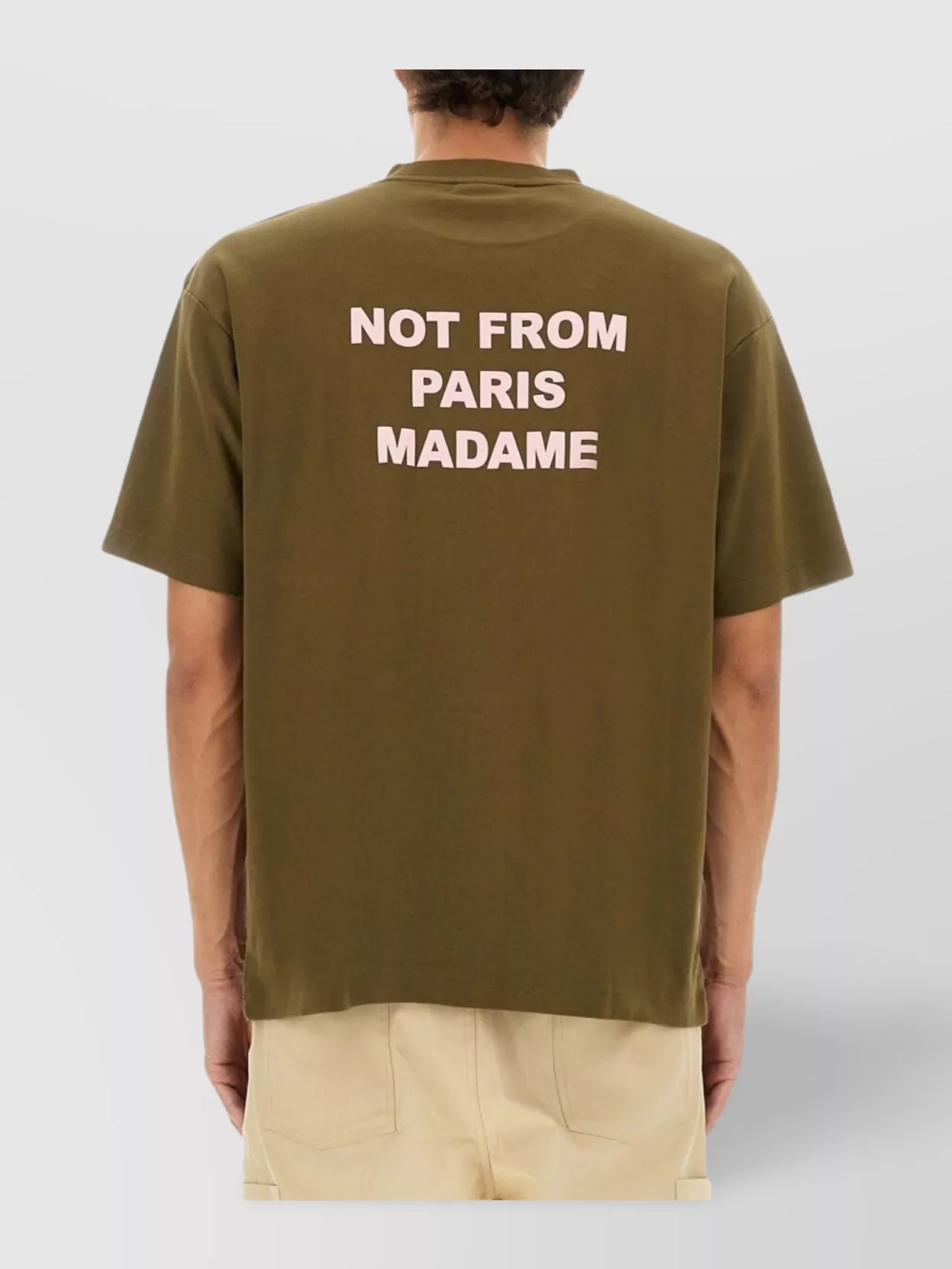 Drôle De Monsieur Graphic Print Crew Neck T-Shirt