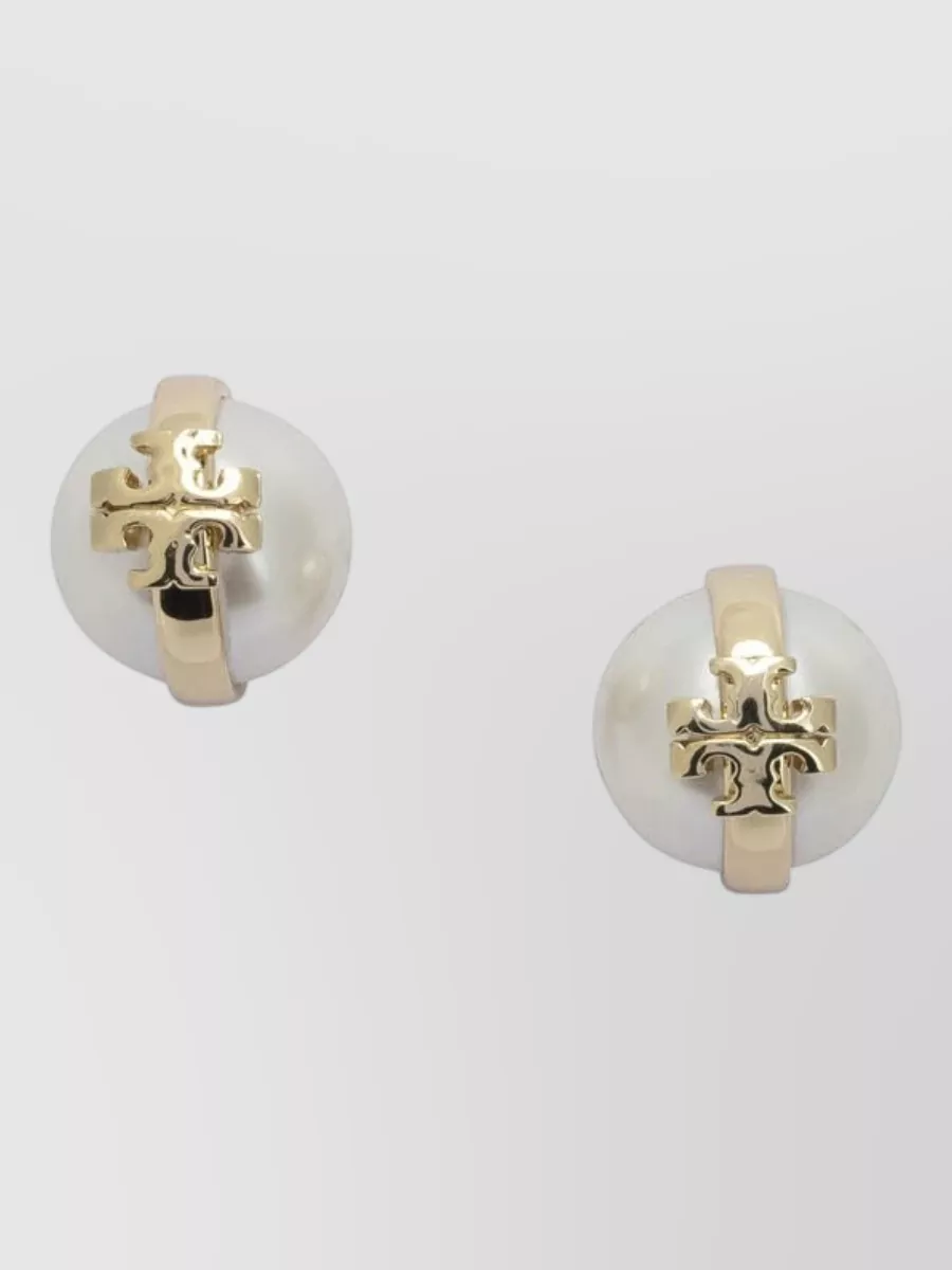 Tory Burch pearl drop earrings