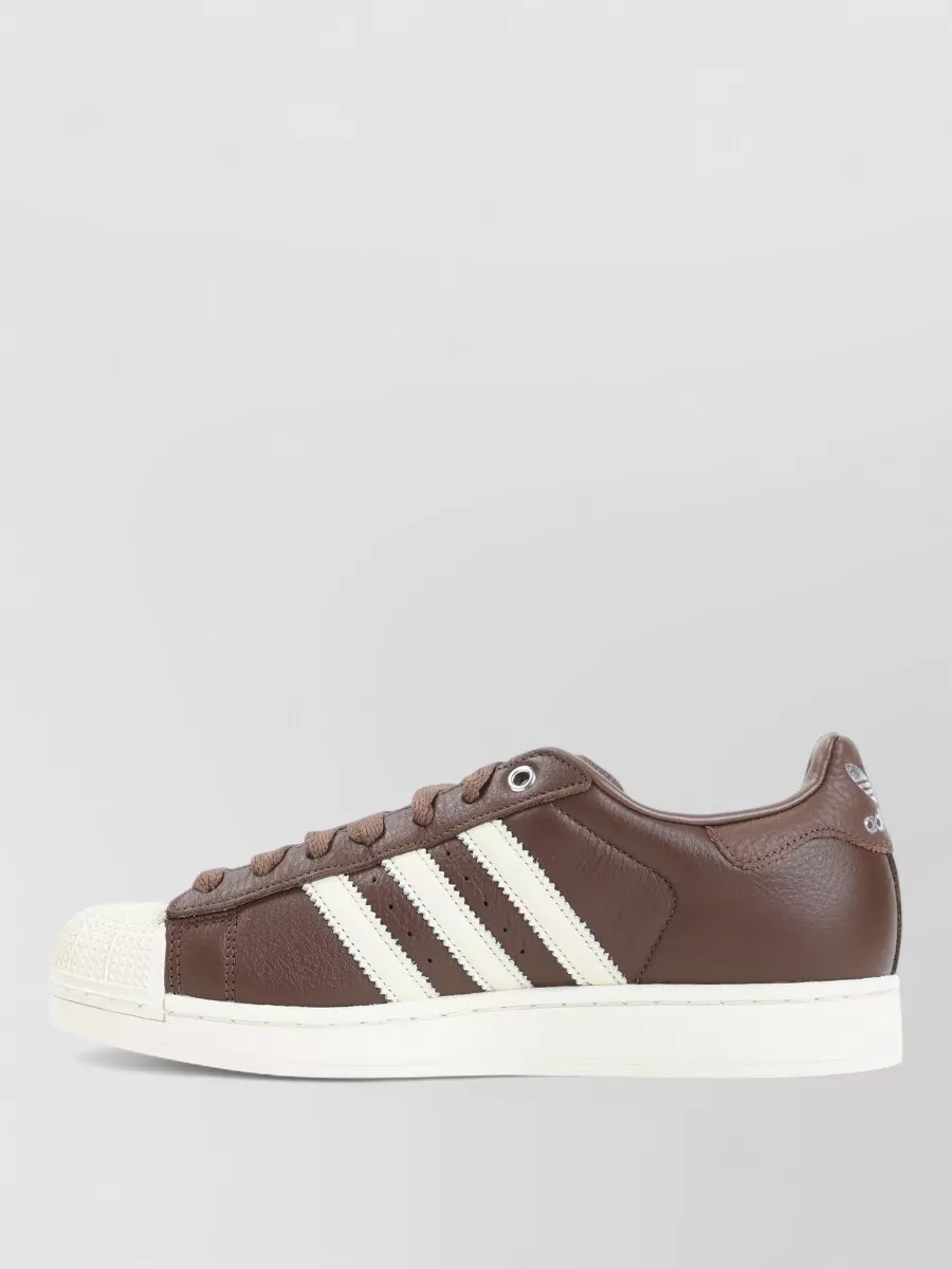 Adidas Leather Lace-Up Sneakers