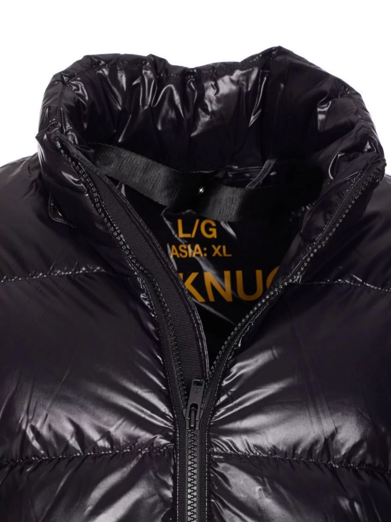Moose Knuckles Quilted High Neck Jacket With Removable Hood