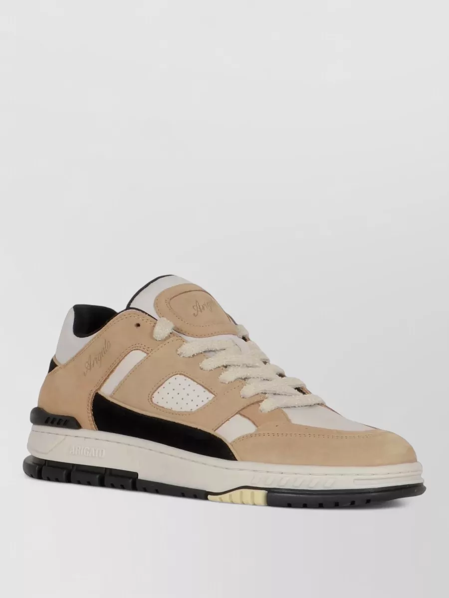 Axel Arigato nubuck leather low-top sneakers