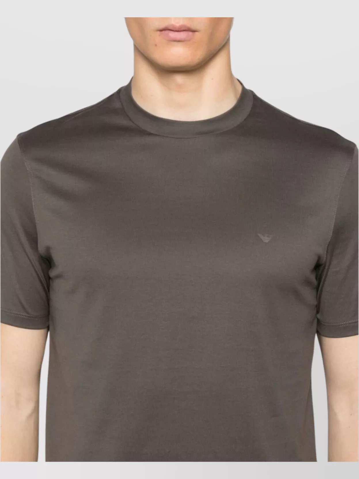 Emporio Armani Cotton Crew Neck T-Shirt