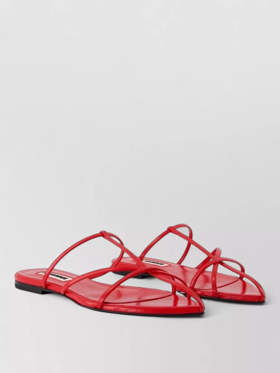 Jil Sander Leather Sandals
