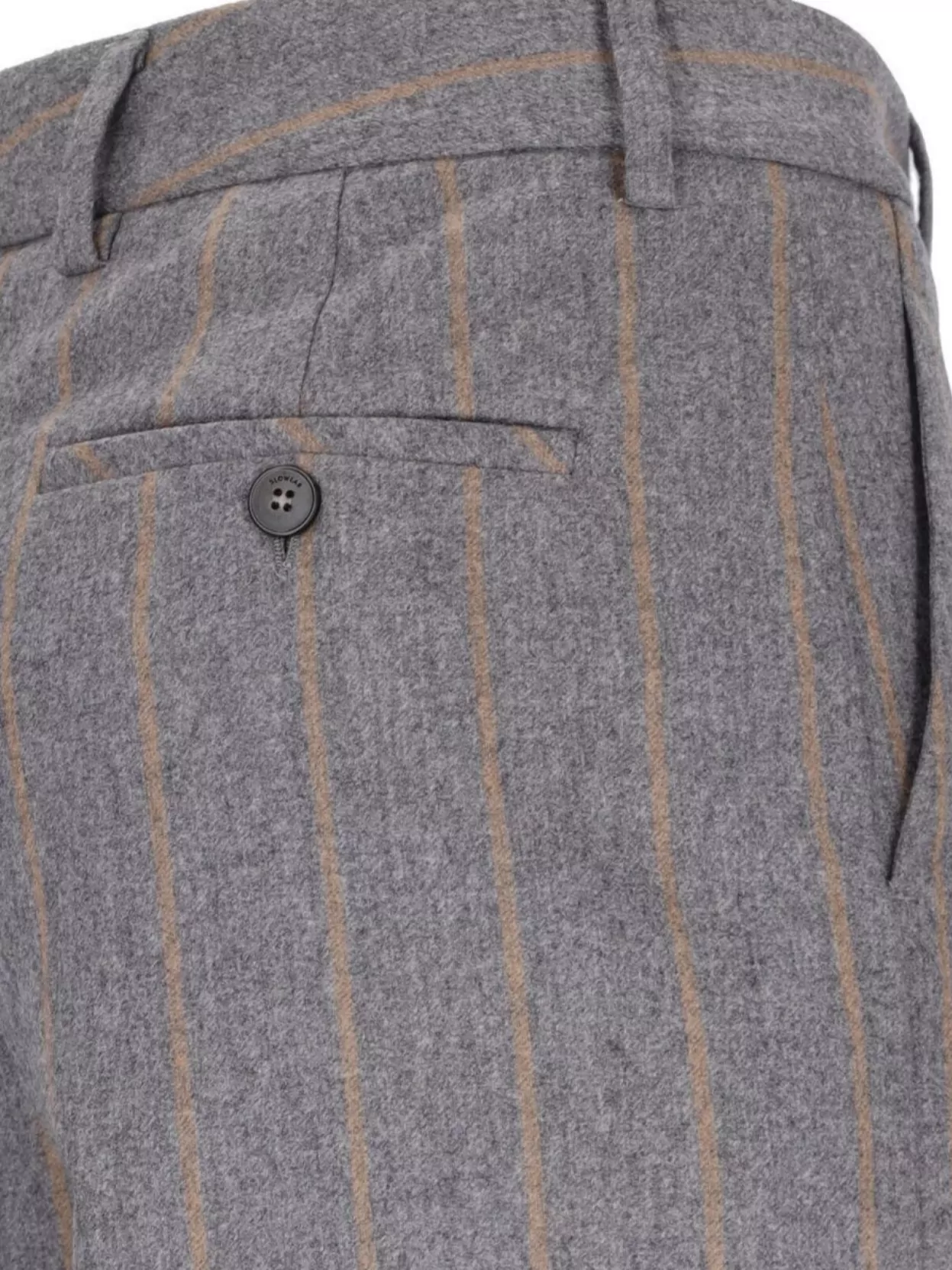 Incotex Straight Striped Trousers Belt Loops