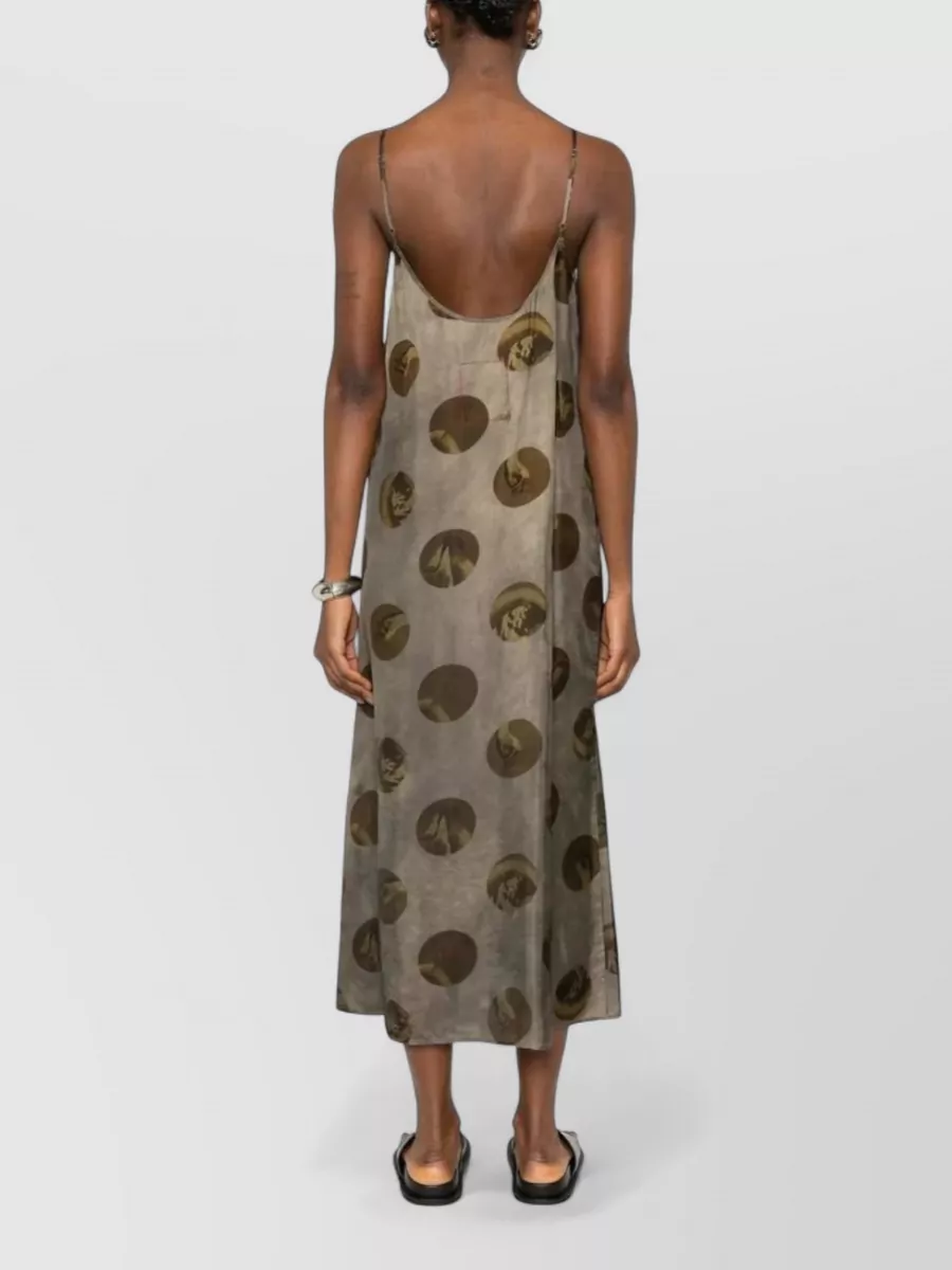 Uma Wang Anaya Dress Ankle Length Polka Dots