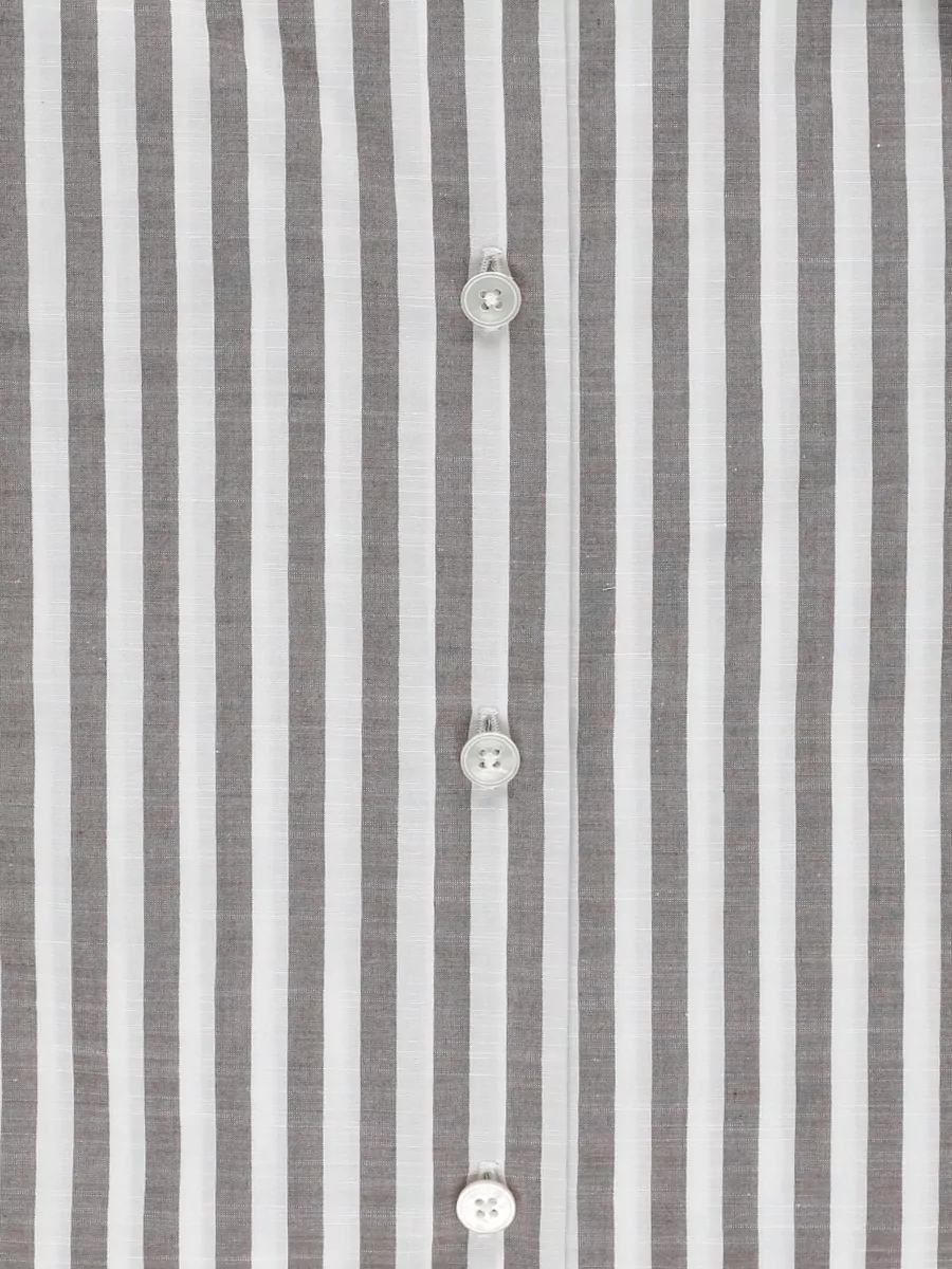 Xacus Striped Long-Sleeve Shirt