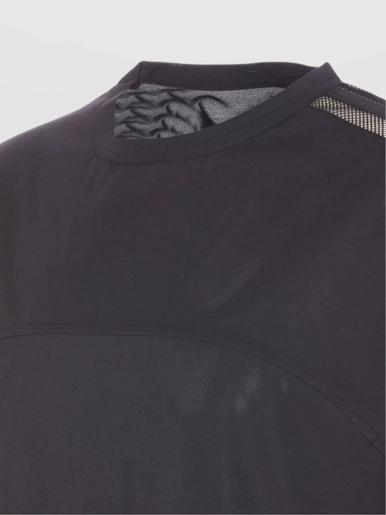 Y-3 Mesh Crewneck T-shirt Print
