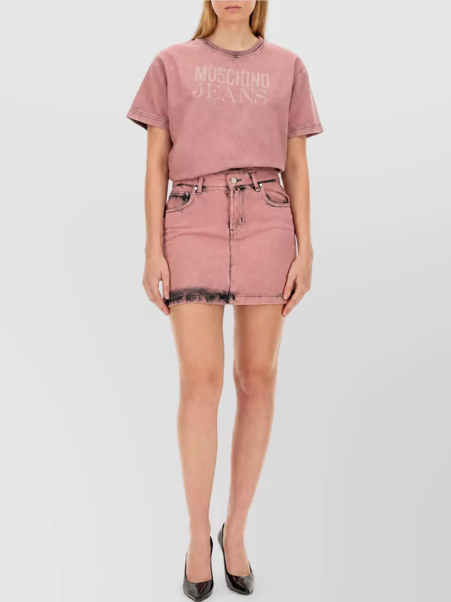 Moschino Cotton Mini Shorts