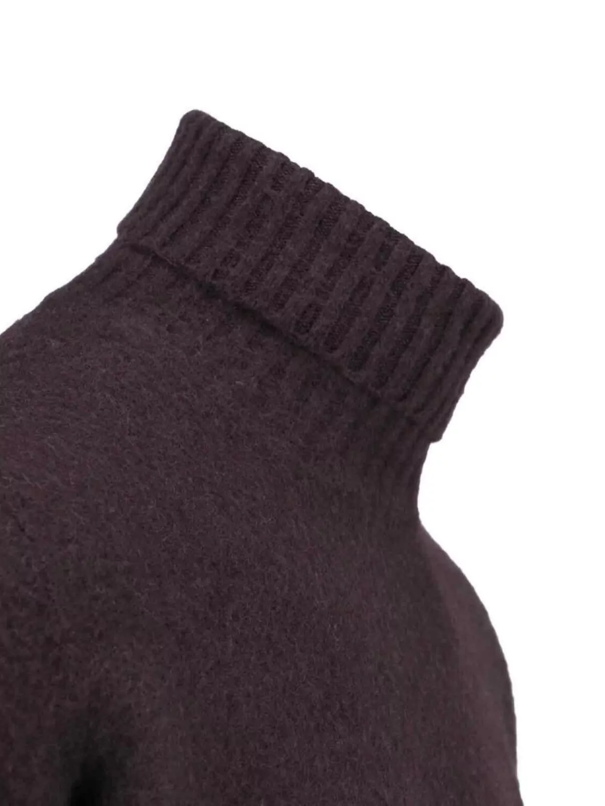 Drumohr Ribbed Turtleneck Crewneck Sweater
