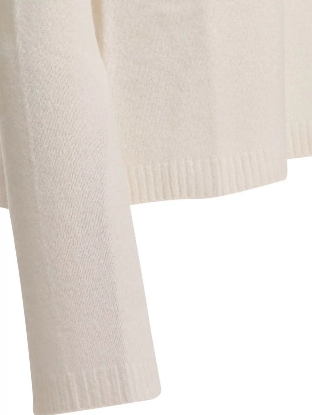 Max Mara Mock Neck Long Sleeve Knit Sweater