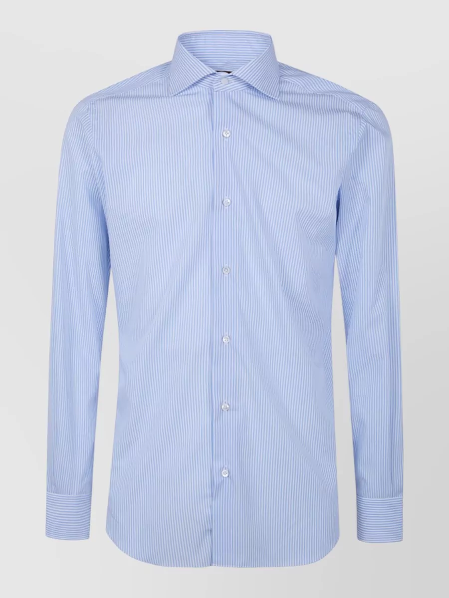 Barba Napoli cotton poplin shirt
