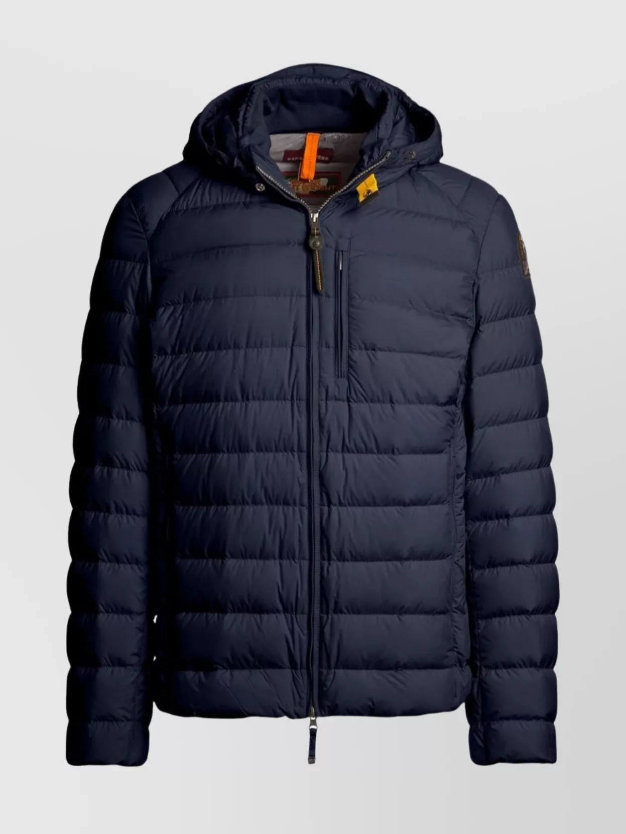 Parajumpers Slim Fit Quilted Hooded Down Jacket In Blue