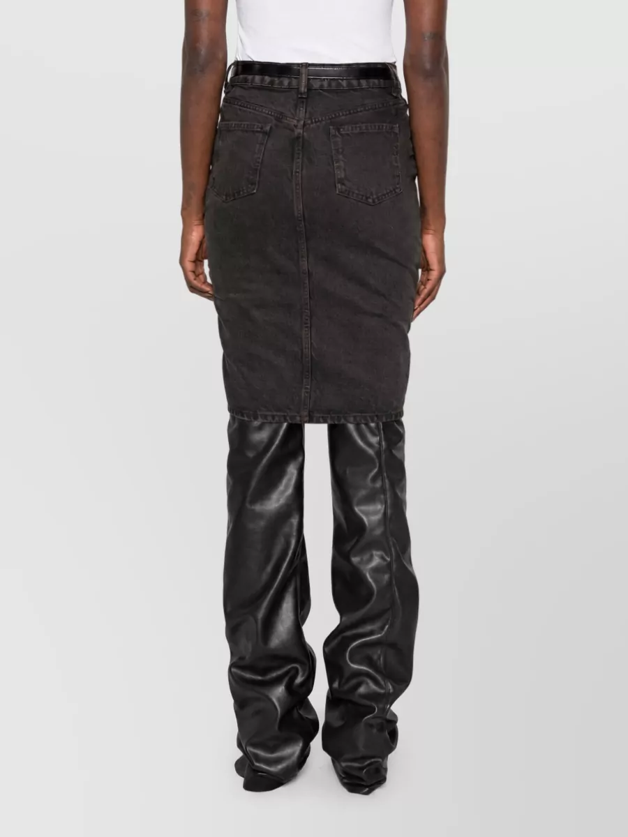 Coperni Denim Midi Skirt