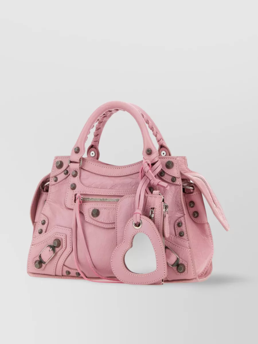 Balenciaga Nappa Leather Neo Cagole Xs Handbag