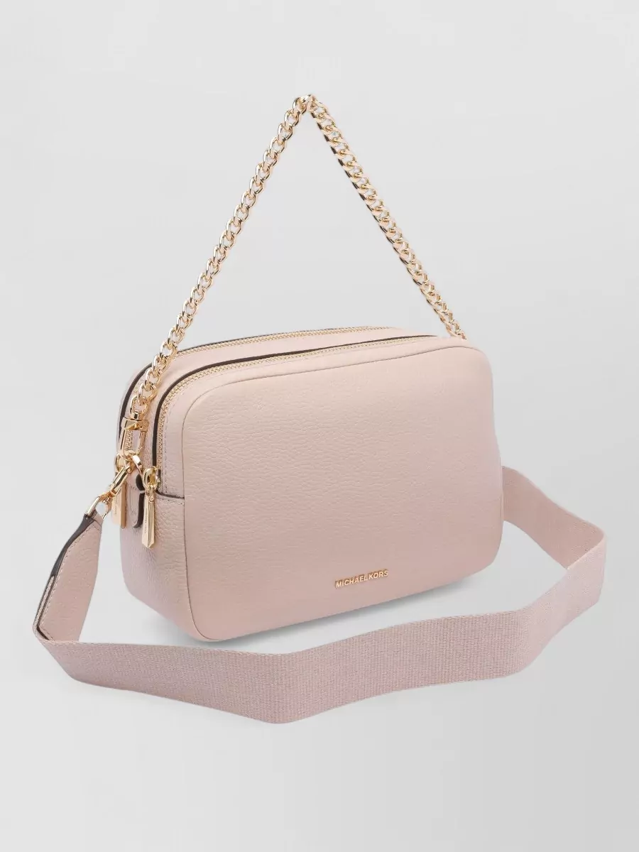 Michael Kors Camera Crossbody Bag Chain Strap Design