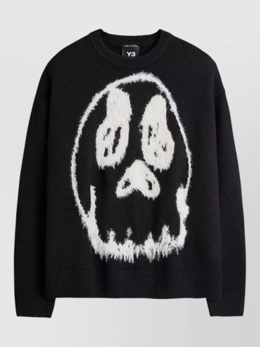 Y-3 fine-knit crewneck sweater