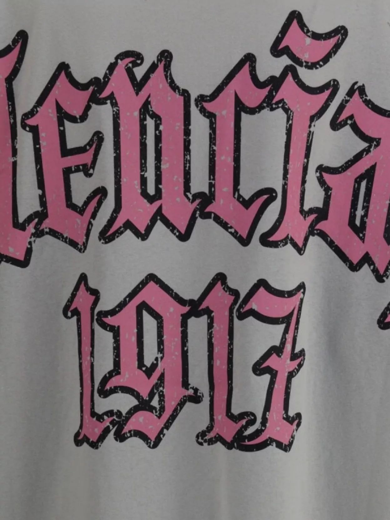 Balenciaga Urban Graphic Oversized T-Shirt