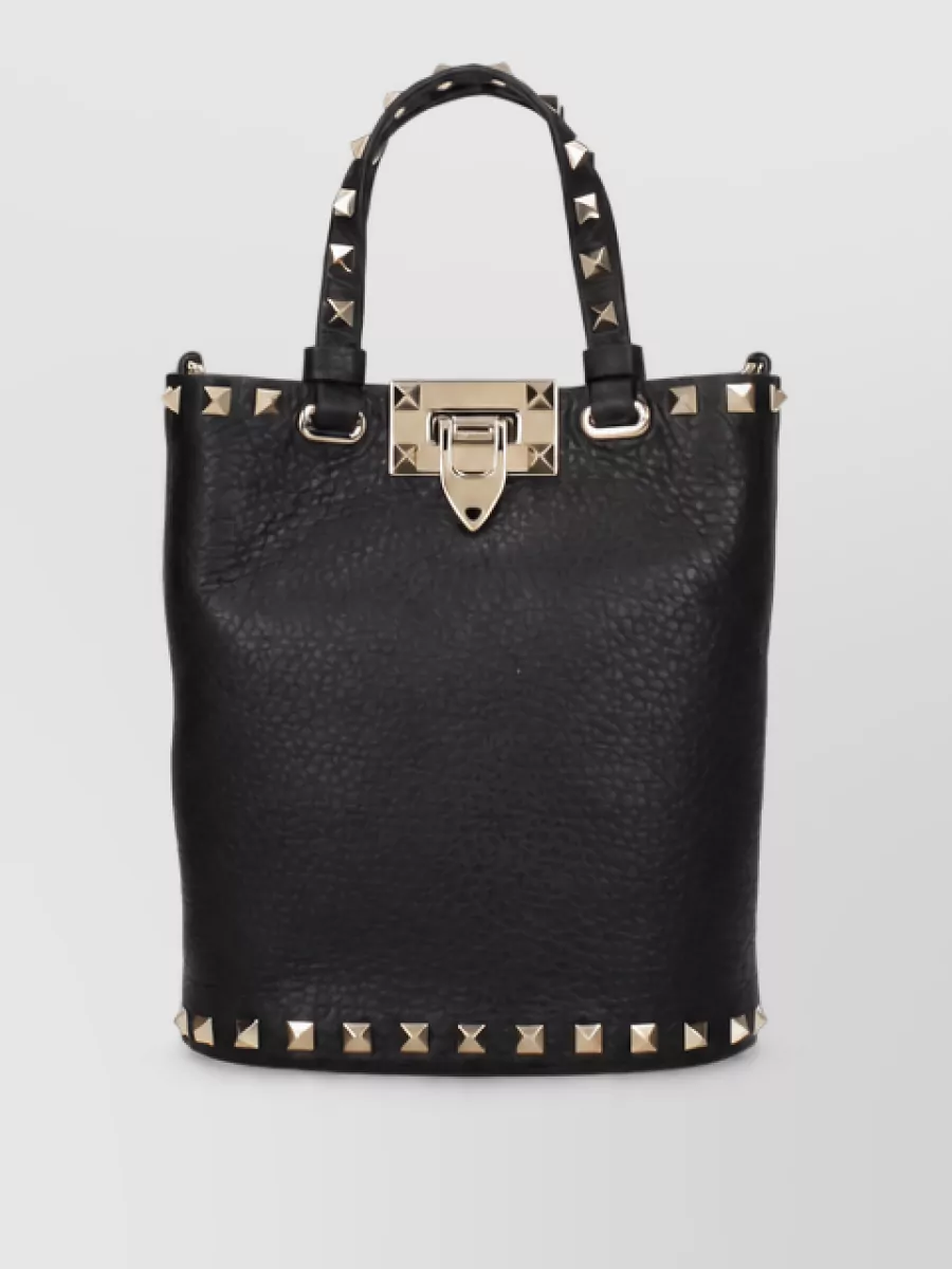 Valentino Garavani leather bucket bag