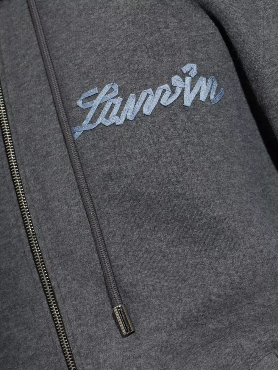 Lanvin Cashmere Hooded Jacket