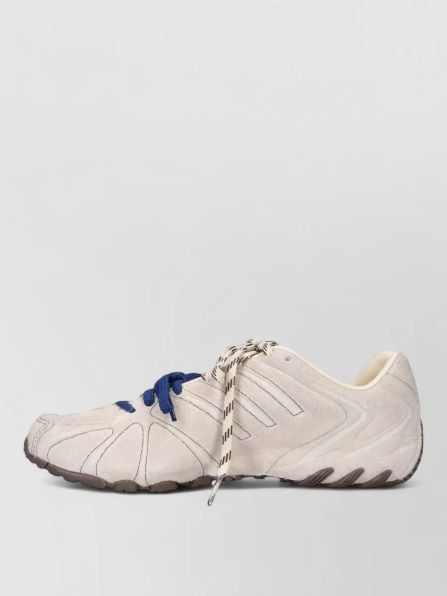 Adidas Leather Low-Top Lace-Up Sneakers