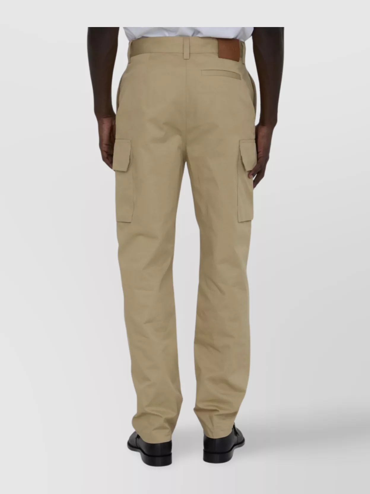 Loewe Cargo Trousers Featuring Multiple Pockets In Neutral
